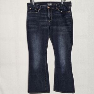 Signature by Levi Strauss & Co. Dark Wash Jeans Modern Boot Cut Size 14s 32x30